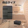 NASSIA Sauna Mat, Foldable, Lightweight, Quick Drying, Portable, Anti-Slip, Compact Storage (Blue)