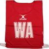 Gilbert Women's Monochrome Bibs - Red, Small