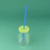 Bendable Straws - 11 inch Long Colored Flexible Straws - Bendy Drinking Straw Reusable - 14 Pack