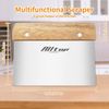 Premium Stainless Steel Food Scraper for Bread and Pastry – Bench Scraper with E