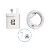PowerGoat 65W Replacement For Microsoft Surface Pro 7 AC Adapter Charger Type-C Adaptor PSU with Cable White
