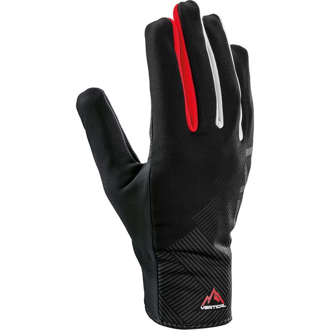 LEKI Guide Lite Handschuhe, Black-red-White, EU 9