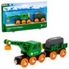 Brio Clever Crane Wagon Set