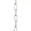 Progress Lighting 48-Inch Galvanized Square Profile Accessory Chain