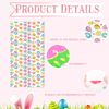 YaYaFunFun 2pcs Easter Table Cloth Party Plastic Easter Bunny Tablecloths,137 * 274cm Large Waterproof Rabbit Egg Tablecloth Tablecover Rectangle Easter Party Tablecloth for Spring Easter Party Decor