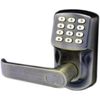Electronic Keyless Door Lock - Antique Brass (Left Hinged Doors Only) Battery
