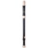 Recorder Workshop 603T Tenor Recorder, Black with White Trim