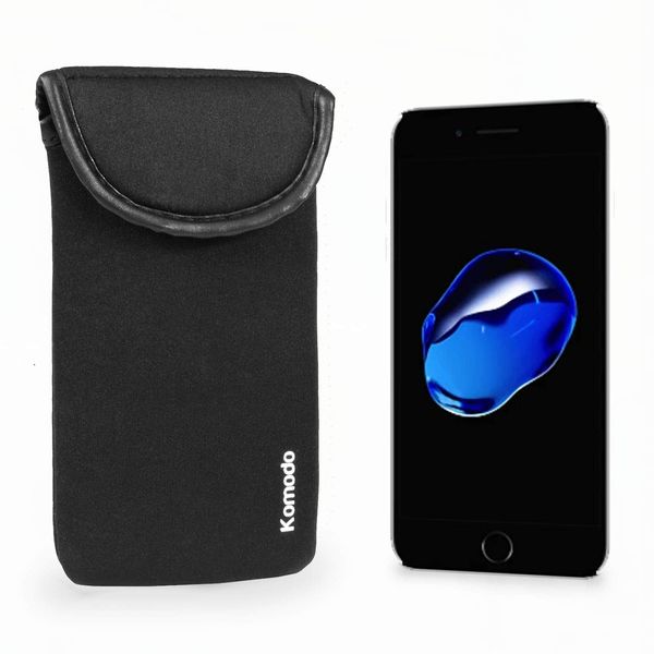 Komodo Neoprene Pouch Case for iPhone 7 Plus/Sock/Pocket/Slim Cover/Shock/Sleeve/Skin