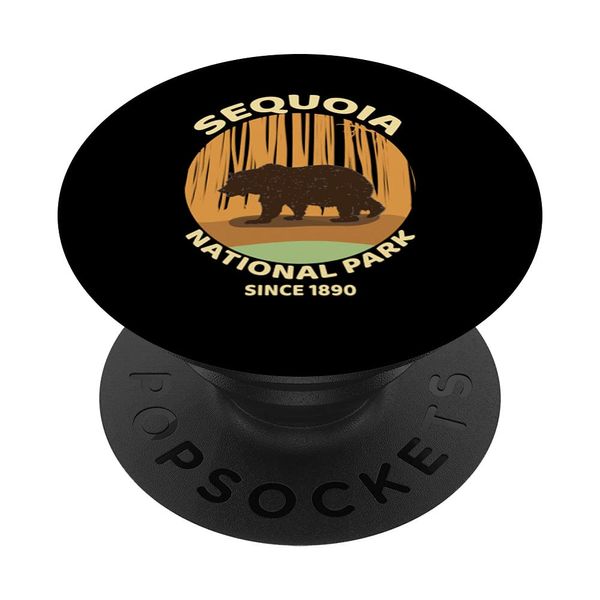 Sequoia National Park Grizzly PopSockets Swappable PopGrip