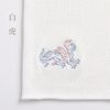 Naramaki Mecha Thin Belly Wrap Vol. 2, Size S, Four God Kitra Kofun Astronomical Chart Nara Haramaki Silk, Cotton, Silk Cotton, white tiger/white