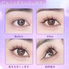 LASHIDOL False Eyelashes, For Partial False Eyelashes, Pine Extract, Self Natural, Popular, DIY, Reusable, Eye Butt, Handmade, Premium Fiber, Natural (No. 04 Pure)
