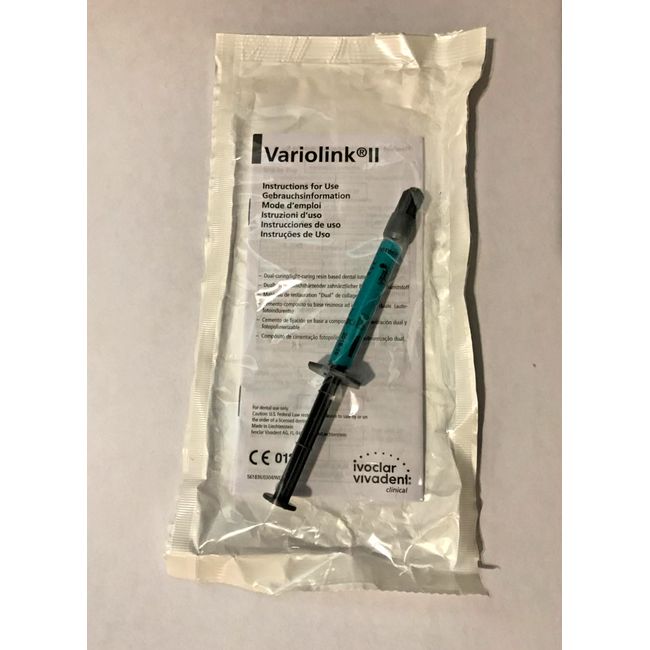 Ivoclar Variolink II Base Refill Transparent by VIVADENT 558950 (2018-10)