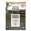 Organ Needles # 75/11 ELx705 Serger x 5 Needles, Silber