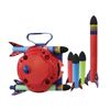 Geospace Jump Rocket Deluxe Set with Adjustable Launcher, Target & 6 Rockets