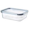 I-K-E-A 3X Rectangular Food Container with Lid, 1.0 L + Free Finchley Refill Pen