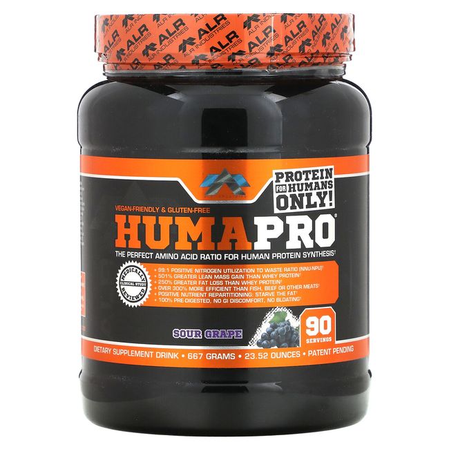 HumaPro, Sour Grape, 23.52 oz (667 g)