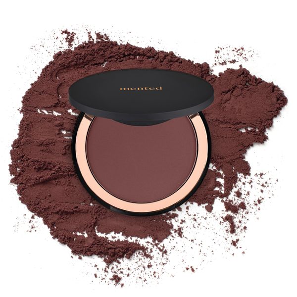 Mented Cosmetics Made in Italy, Cruelty Free Makeup, Vegan, Paraben Free, Shimmer Bronzer, Highlighter Bronzing Powder Palette for Face with Vitamin E + A, 0.35oz/10g, Out of the Office