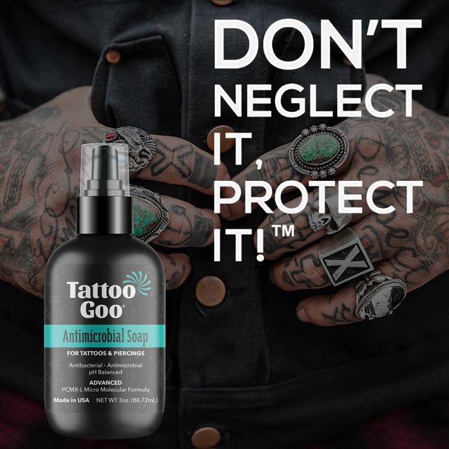  Tattoo Goo Aftercare Kit Includes Antimicrobial Soap