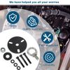 WIKIBB Outboard Engine Lifter Ring Tool with Adapter and Ring Suitable for Evinrude Johnson BRP ETEC Outboard Motor