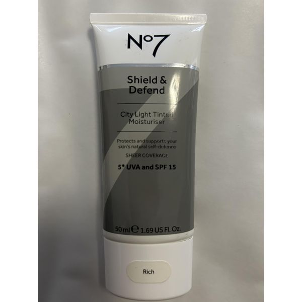 No7 Sheild and Defend City Light Tinted Moisturiser- Rich