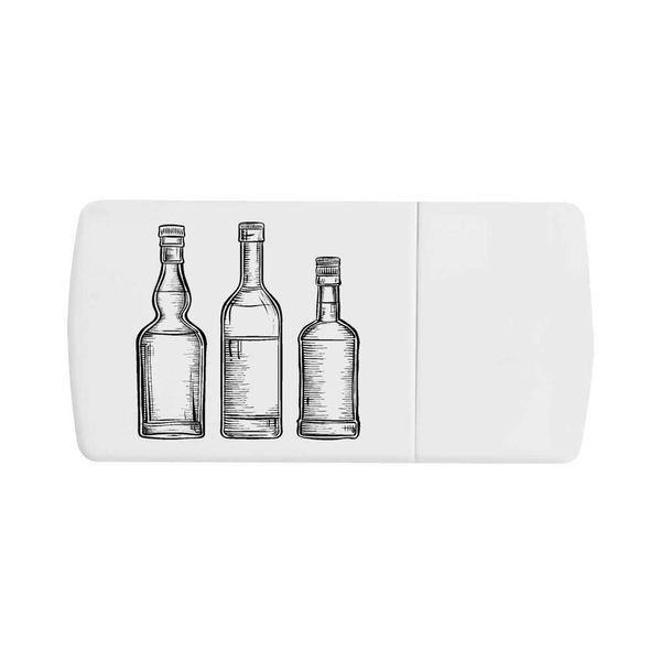 'Three Bottles' Pill Box with Tablet Splitter (PI00029958)