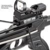 M48 Hell Hawk Self-Cocking Assault Crossbow Pistol - Lightweight Fiberglass Limbs, TPR Grip, 80-LBS Draw Weight, Picatinny Rail, Includes Bolts - Perfect for Hunters - Crossbow Pistol Length 24"