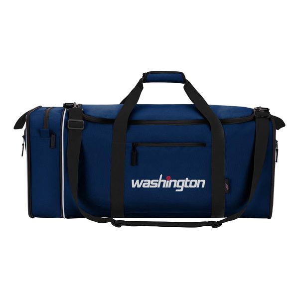 Northwest NBA Washington Wizards Unisex-Adult "Steal" Duffel Bag, 28" x 11" x 12", Steal