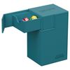 Ultimate Guard Flip`n`Tray 80+ XenoSkin Monocolour Petrol Blue