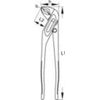 Gedore Adjustable Pliers for 240 mm Tubes – 914424