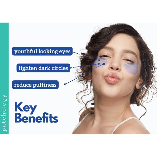 Patchology Restoring Night Eye Gels - Under Eye Patches For Dark Circles and Puffy Eyes Care - Anti Aging Under Eye Masks with Retinol - Eye Bags, Puffiness & Wrinkles Reducer (30 Pairs)
