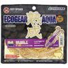 Ecogear Worm Aged Aqua Bug Guants 2 Inch J05 Pearl Silas(Luminous Light).