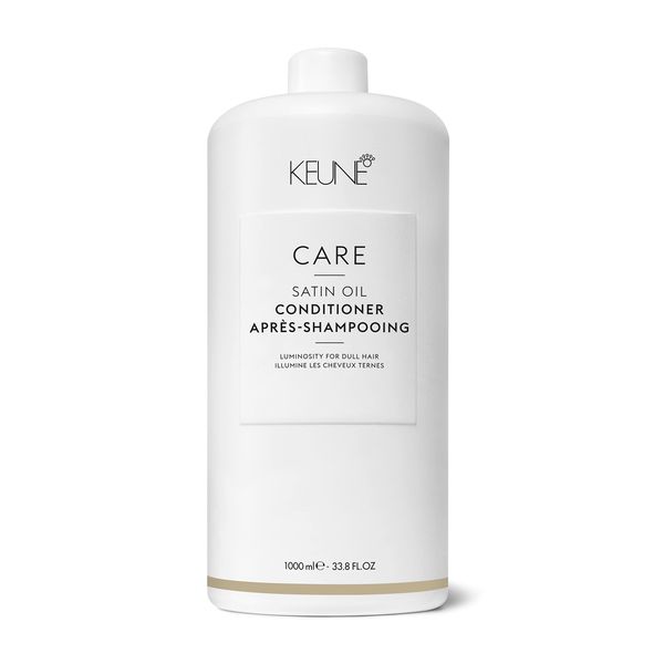 Keune Care Satin Oil, Kuru ve Cansız Saçlara Nemlendirici Etkili Saç Kremi, 1000 ml