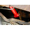 Upper control arms, DOM, non-adjustable, poly bushings