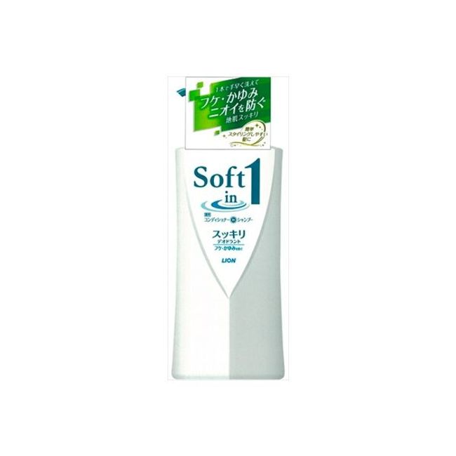 4903301169642 [12 pieces] Soft-in-one Sukkiri Deodorant Pump 520ml 91796 [Cancellation not possible]