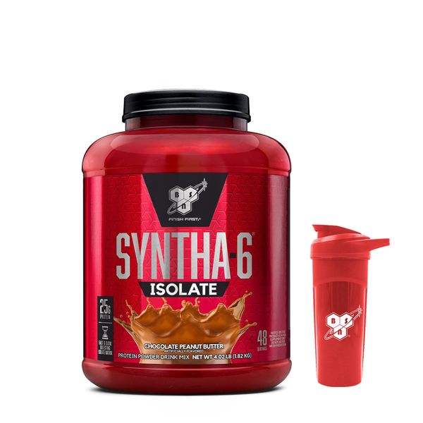 [+Shaker] Syntha-6 Isolate 1.82kg Choco Peanut Butter / Complex Protein Syntha-6 Whey Protein Isolate