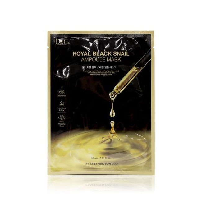 [Genuine Guarantee] Dr.G Black Snail Ampoule Mask 30ml 1ea - Recommended