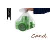 Cand 6 Gallon Clear Garbage Bags, 110 Counts