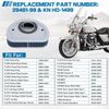 2946199 For Harley Road King Electra Blue Air Filter Cleaner Element Replacement