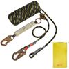 Vertical Lifeline Assembly 0.55'' x 50' Fall Protection Rope 30 KN ANSI