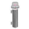 Solar Light, Solar Warning Light, Fully Sealed Light Control, Easy to Install for Construction Site (Red Light)