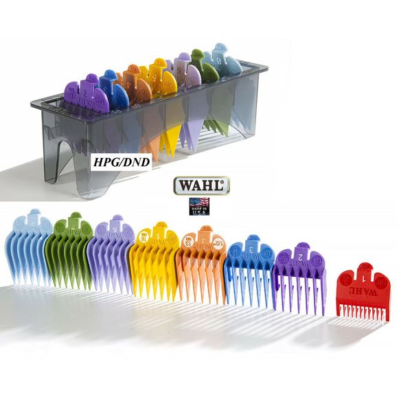 Wahl CLIPPER BLADE CUTTING GUIDE COMB SET&CASE Attachment*BAR