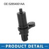 A ABSOPRO Transmission Speed Sensor 52854001AA Automatic Speed Sensor for Jeep Liberty 2003-2012 Plastic Black