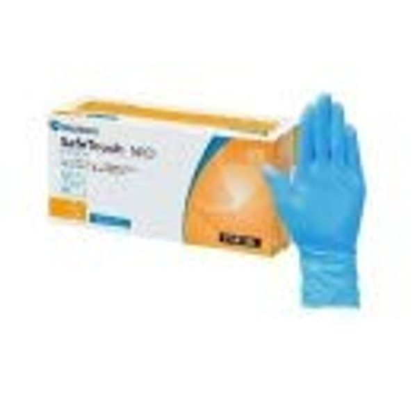 Safe Touch Neo Nitrile Gloves, Blue, S, 200 Sheets/Box [Pack: 10 Boxes]