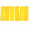 6 Pack 10" Tree Felling Wedge Logging Bucking Falling ABS Plastic (Yellow)