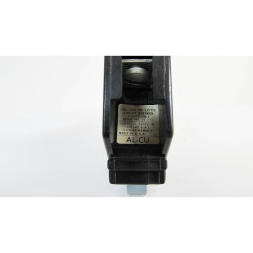 1- Cutler Hammer CHB120 CHB Bolt-ON 20 AMP 1-Pole Gray/Blue Handle