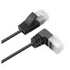 innov8 Ultra Slim Cat6a Ethernet Cable, Up Angle UTP Network Patch Cat 6a Category 6 Cable - (1m)