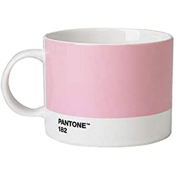 Copenhagen Design Pantone Cup, Tea/Coffee Mug, fine China (Ceramic), 475 ml, Light Pink, 182 C, 1 Count (Pack of 1)