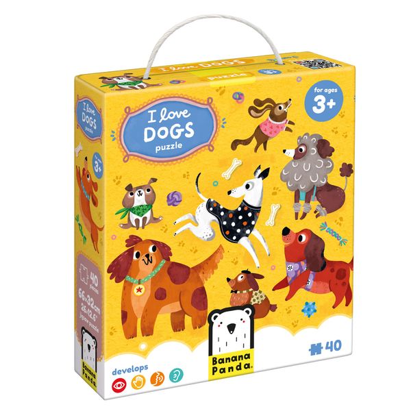 I Love Dogs Puzzle 3+ Floor Puzzle