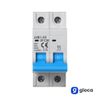 gloca Interruttore Magnetotermico Automatico 2P 20A 220V 6KA 2 Moduli DIN C20