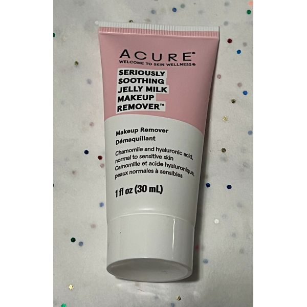 Acure Seriously Soothing Jelly Milk Makeup Remover 1 Fl Oz Travel Size New